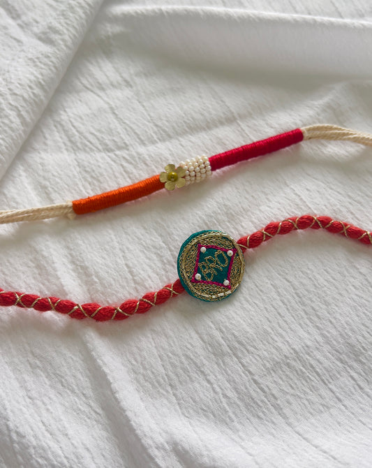 Set Of Two Bhai Rakhi