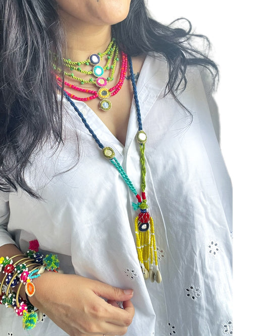 आईना Layered Neckpiece