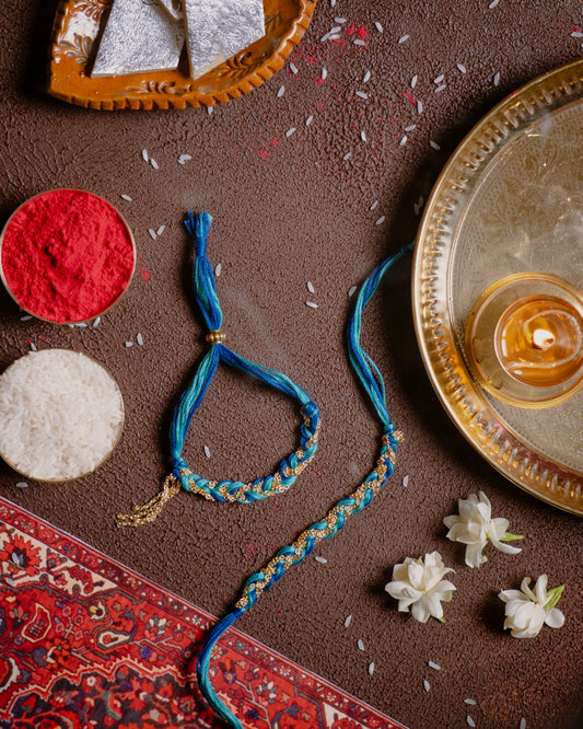 MORPANKH COUPLE RAKHI