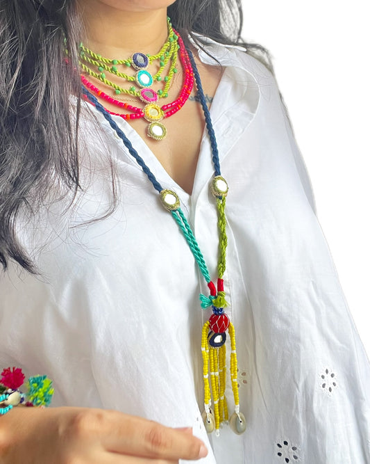 आईना Fuljhadi Neckpiece