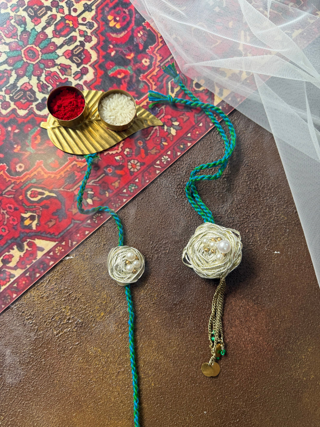 Gulabo Couple Rakhi