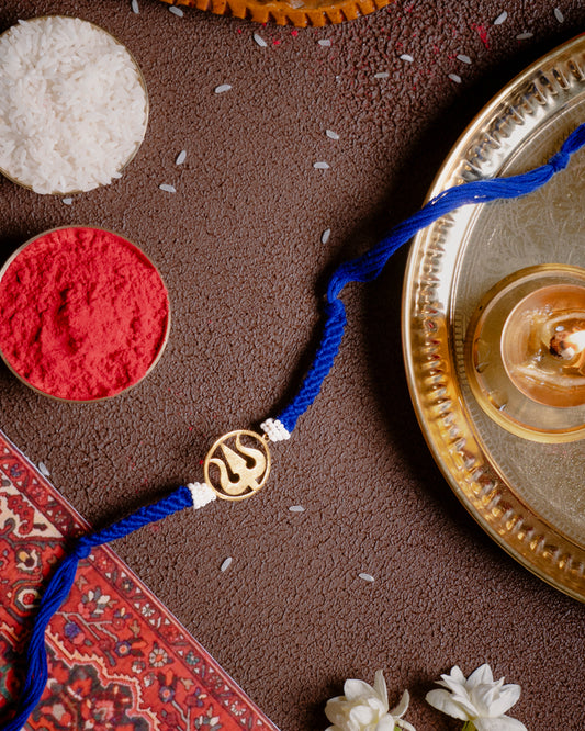 TRISHUL BRASS RAKHI