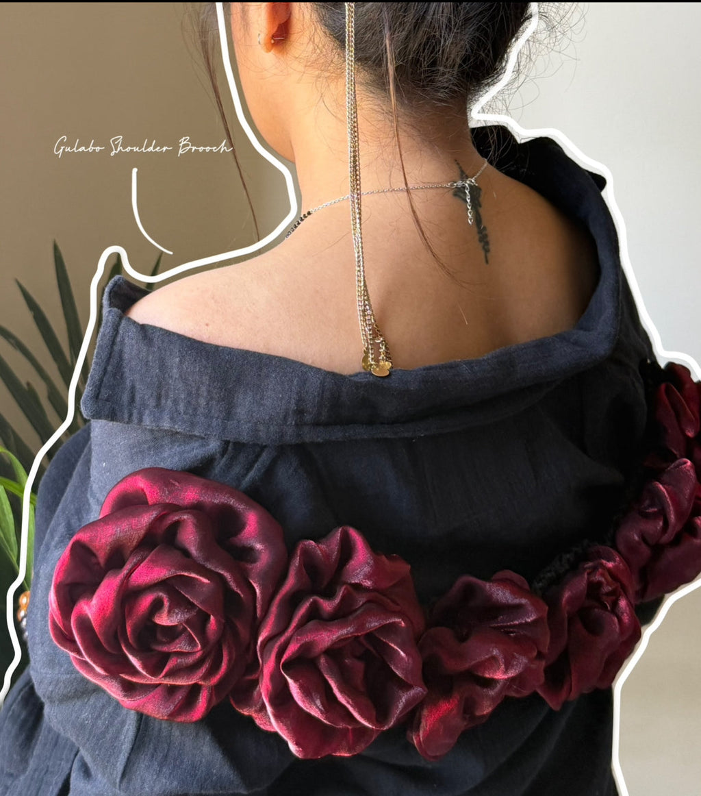 Gulabo Shoulder Brooch