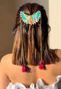 Turquoise Glow Hair Brooch