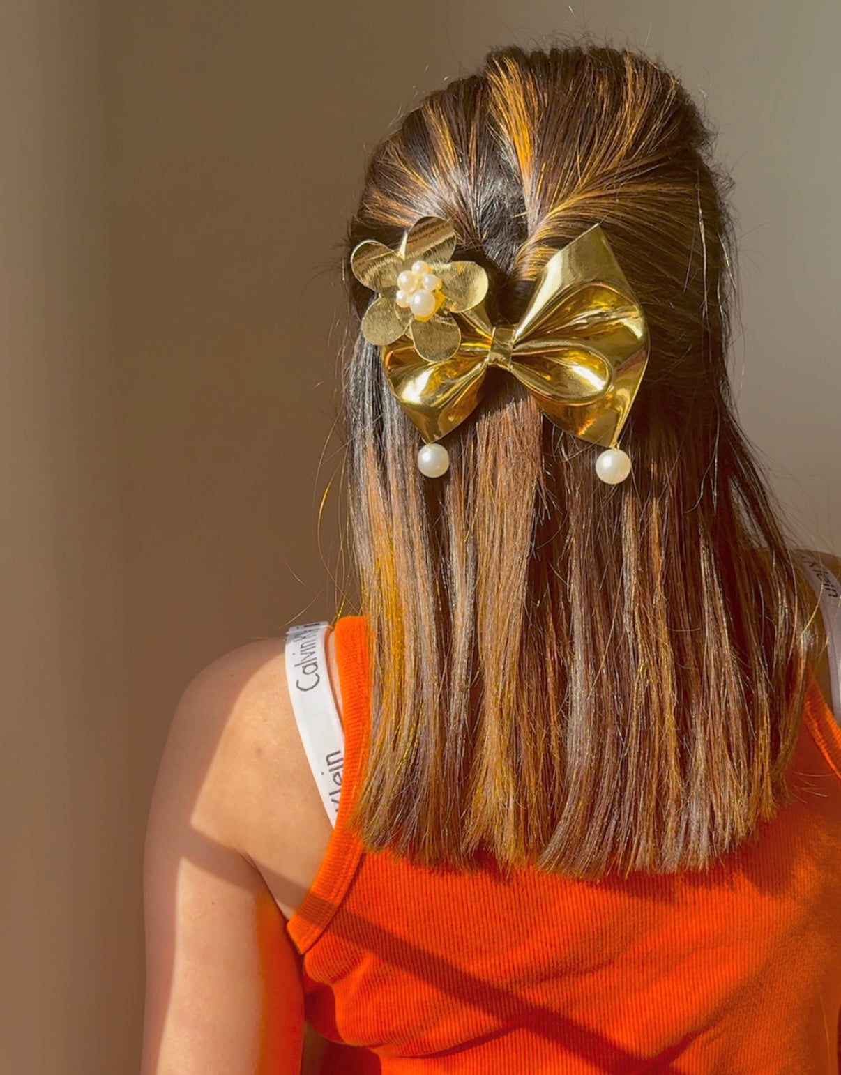 Golden Glow Bow