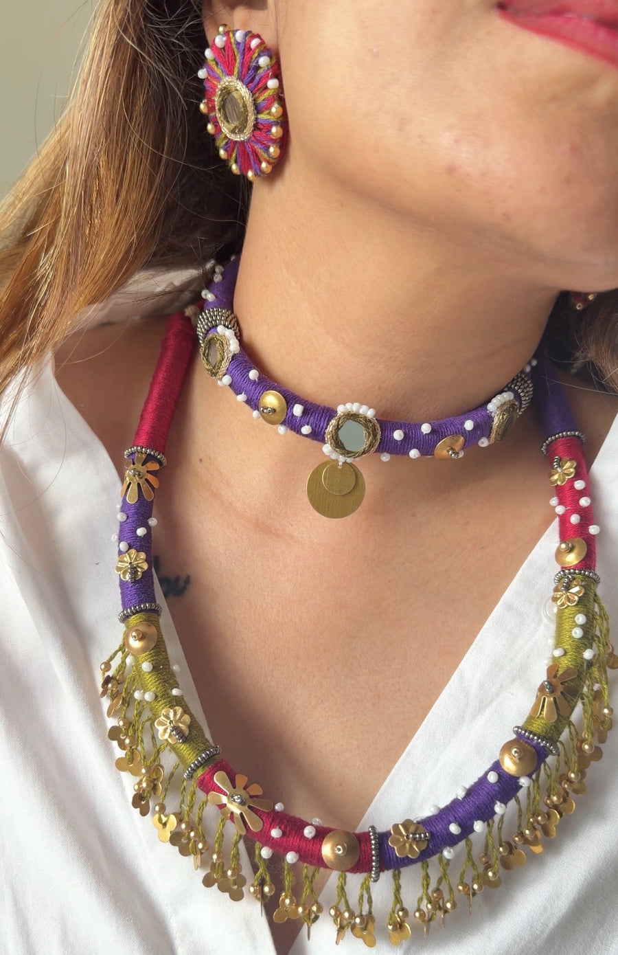 Mastani Leher set of 2