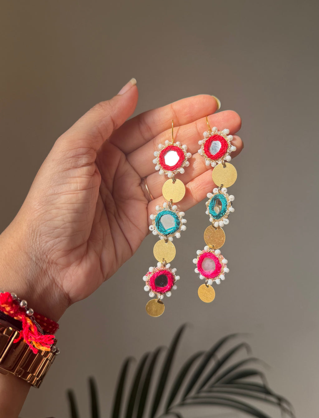 Jhilmil Aaina Earring 01