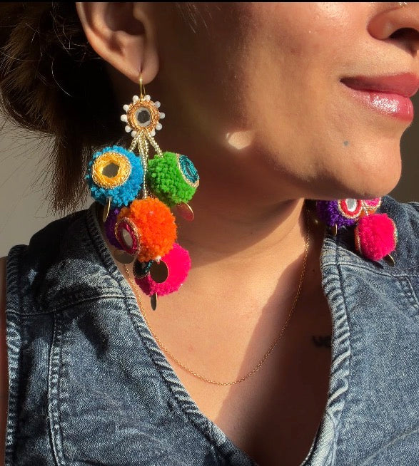 Mirror Mela Earrings