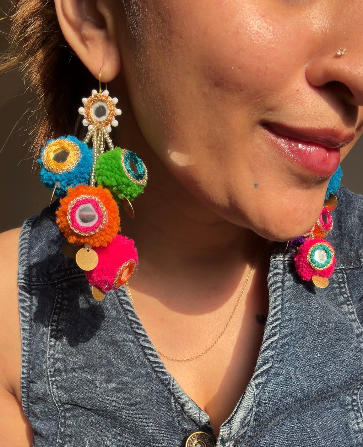 Mirror Mela Earrings