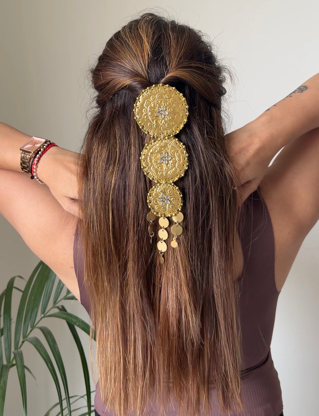 Swarnika Hair Brooch