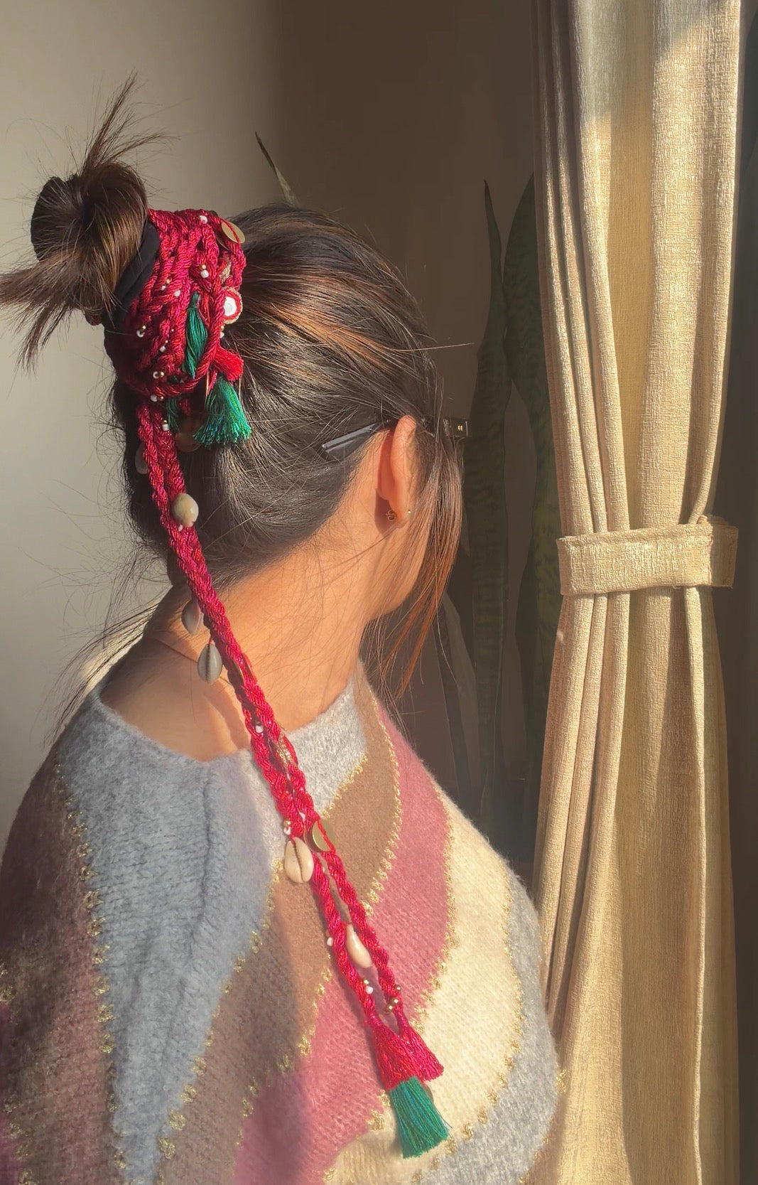 Red Affair Hair band