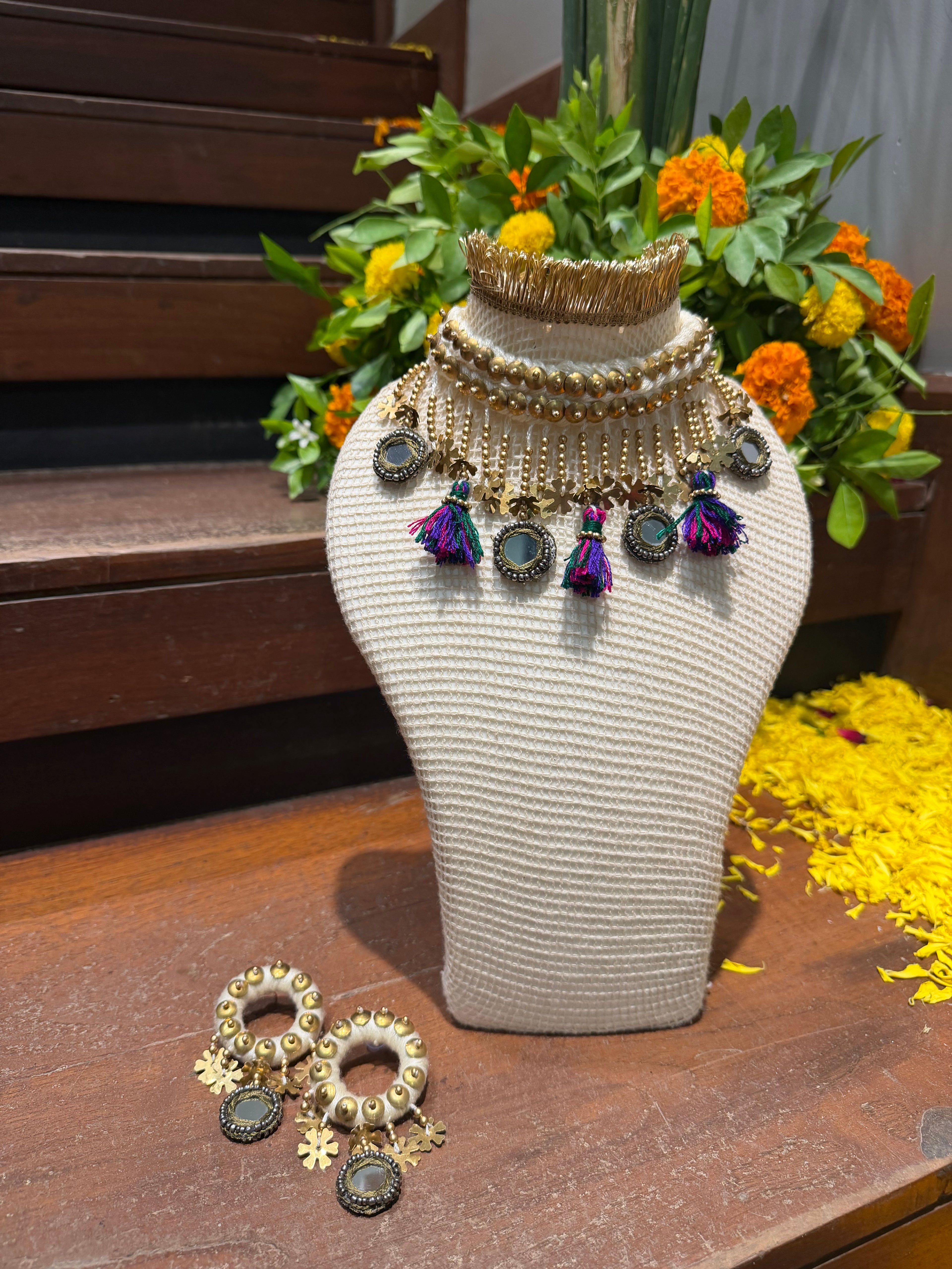 Shakti Shringar Lakshmi chokar Set