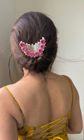 Pink Chaandni Hair Clip