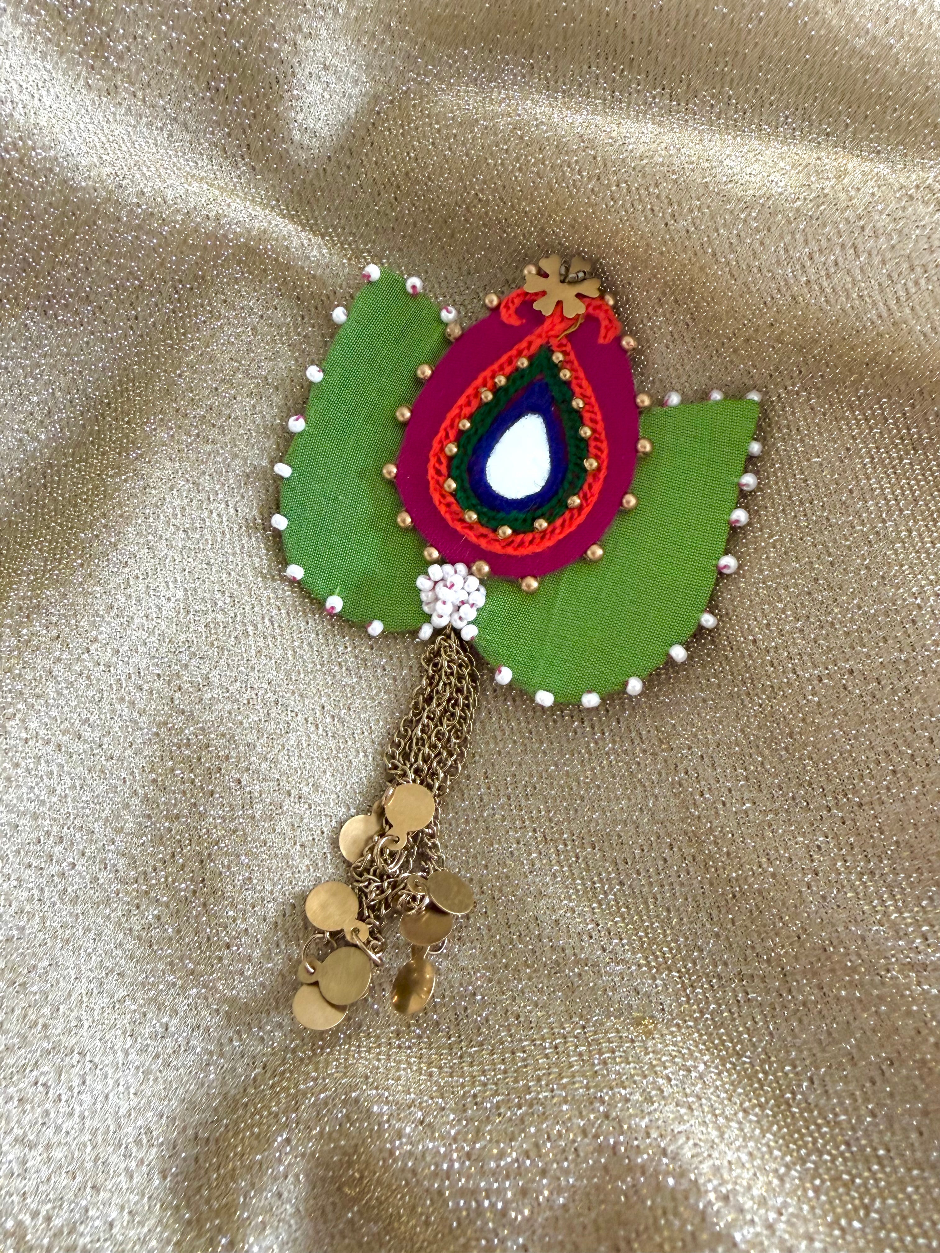 KAMAL Hair Brooch