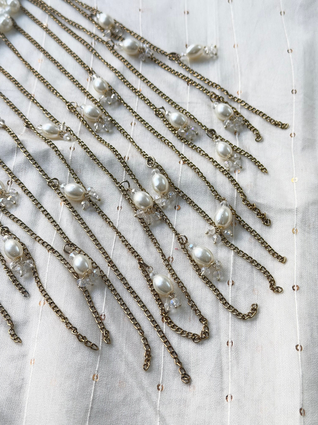 Pearl Tiara Hair Brooch