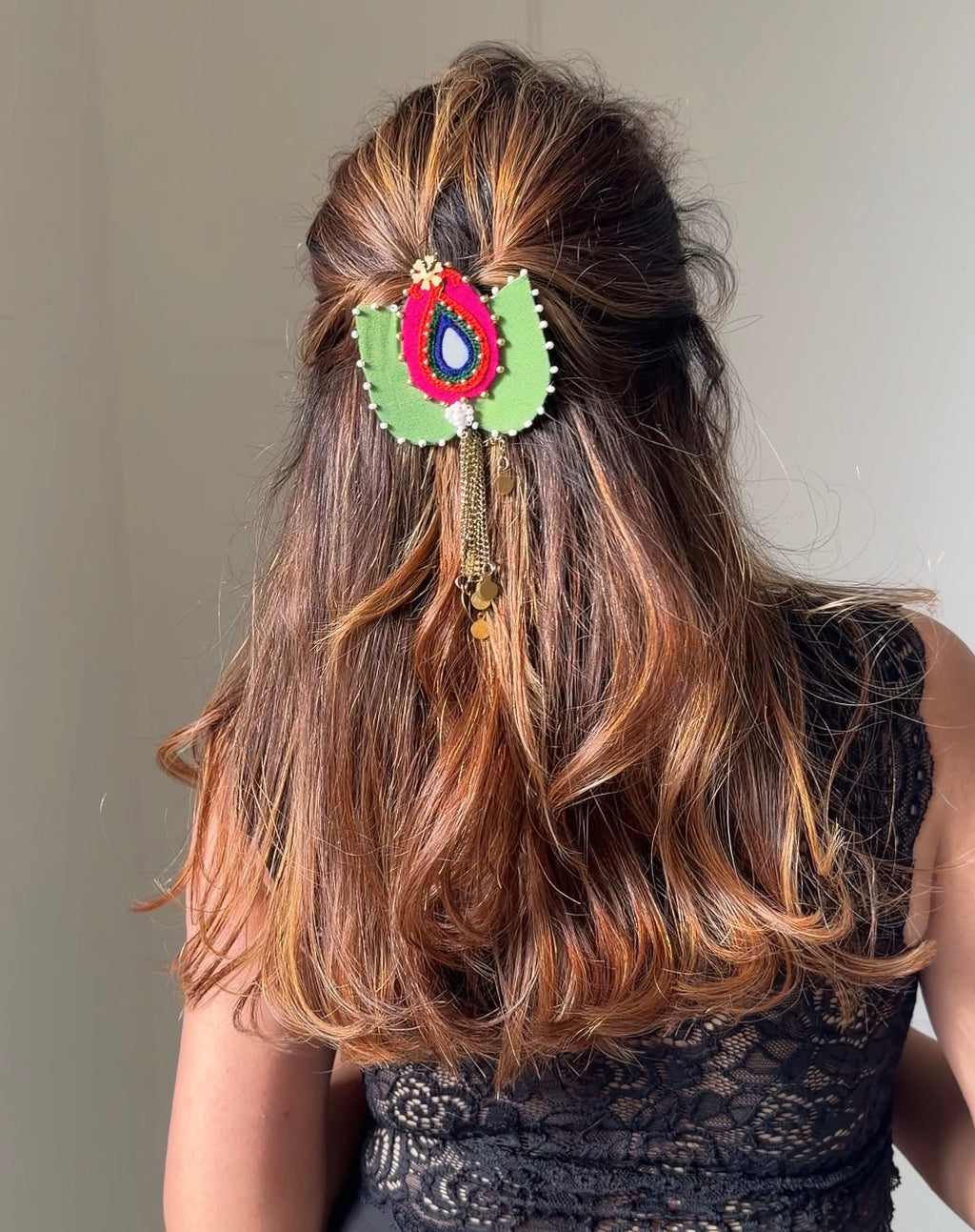 KAMAL Hair Brooch