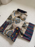 Ajrakh Shirt [ white ]