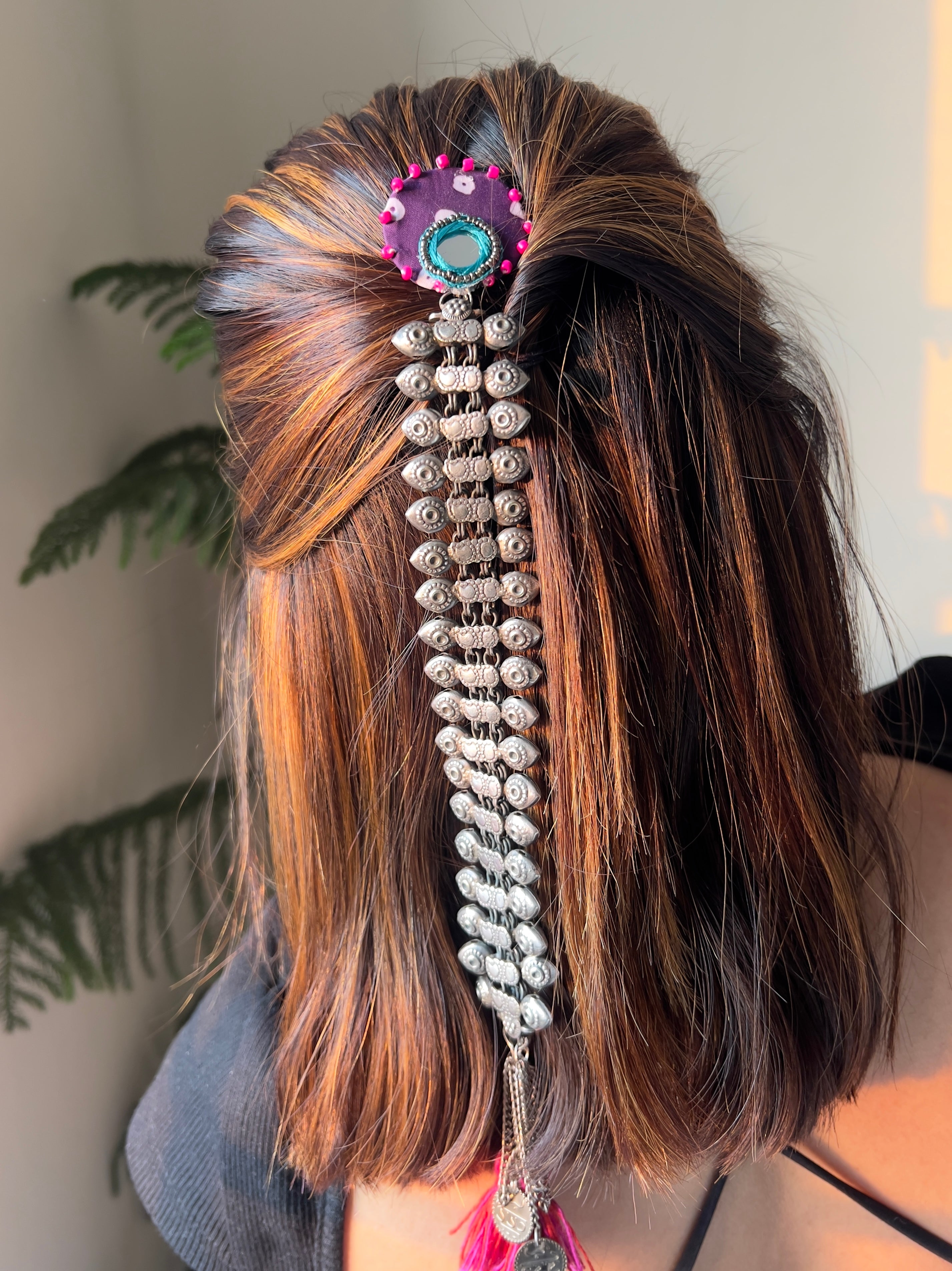 Purple Glow Brooch