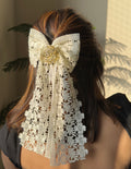 White Monochrome Bow