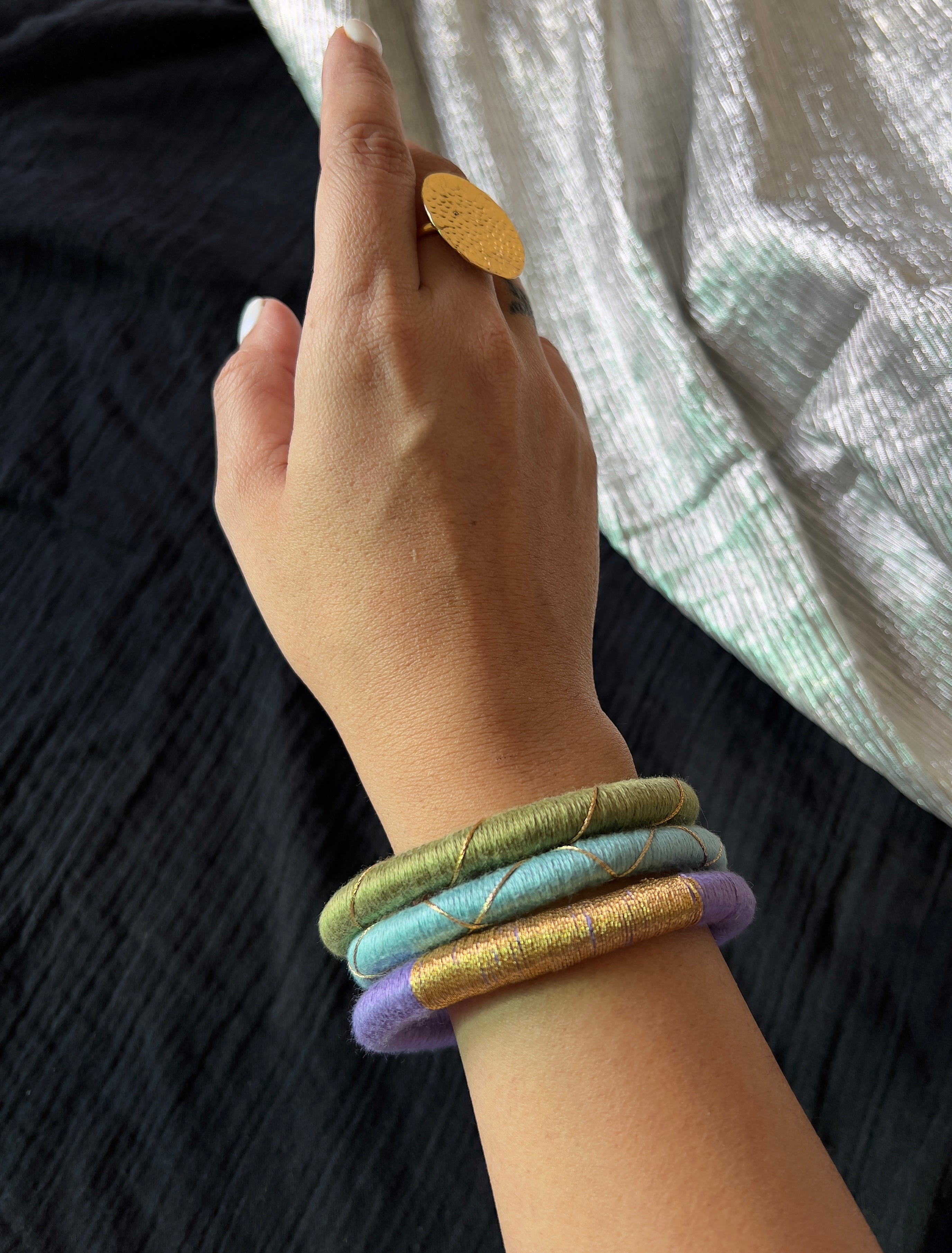 Banjara Adjustable kada (Set of 3)